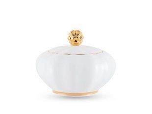 GIPFEL Цукорниця AFRODITA. Матеріал: фарфор. Колір: білий білий 3892 GIPFEL