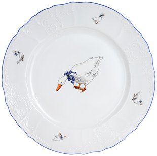 Блюдо кр. мілке 30см Bernadotte белый 00000005796 THUN