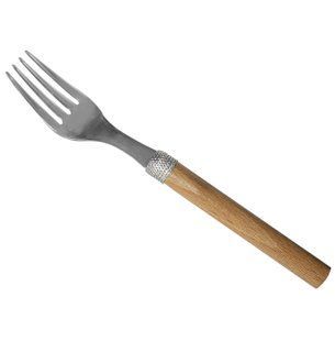 Вилка столова Beech wood 18/C 20 см 1.5mm металевий mz462199 MAZHURA