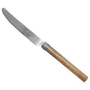 Ніж столовий Beech wood 18/10 22,5 см 1mm металевий mz462206 MAZHURA