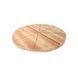 Доска круглая Pizza 30*2см с желобами деревянный mz728321 MAZHURA