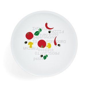 Набор тарелок для пиццы 2шт. 27см белый 82002000 BARAZZONI