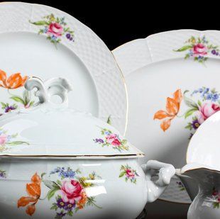Супница с крышкой 2,20 л Menuet белый 00000001520 THUN