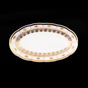 блюдо овальное 21см menuet белый 00000002089 THUN