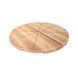 Доска круглая Pizza 40*2см с желобами деревянный mz728319 MAZHURA