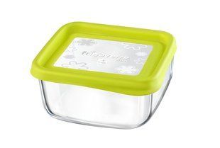 контейнер FRIGOVERRE Quadra fun 5х15х6, 4см, зелений 0,75 л прозорий 387870MV2321990 BORMIOLI ROCCO