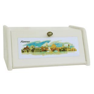 Хлібниця дерев`яна Флоренция 18.5х40.5х27.5 см білий mz508562 MAZHURA