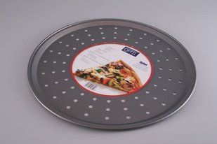 GIPFEL Форма для випічки піци 30x1 см з антипригарним покриттям Xylan (нерж. сталь) сірий 1854 GIPFEL