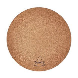 Килимок під тарілку круглий Bakery d-38см дерев'яний mz731438 MAZHURA