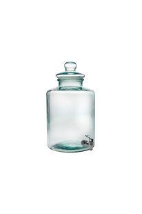 Банка з кришкою та краником CILINDRO 45х25 см, 12,5л прозорий 5757G20 VIDRIOS SAN MIGUEL