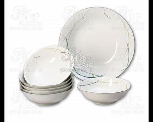 Салатник кр. 23см Opal білий 00000005748 THUN