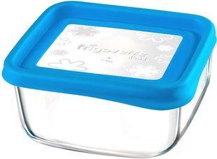 Frigoverre контейнер 19х19х8 см Quadra fun, 1,6л блакитний прозорий 388820MZ1321990 BORMIOLI ROCCO