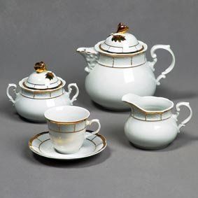 чайний сервіз 17пр./6п. menuet білий 00000000097 THUN