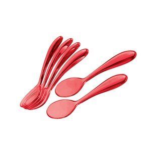 SET OF 6 TEASPOONS 14.5 CM FEELING красный 21731465 GUZZINI
