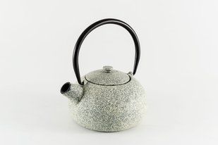 GIPFEL Заварювальний чайник FENGSHUI 17х15, 3х15, 5см/0,8л Колір: білий мармур, Матеріал : чавун білий 1177 GIPFEL