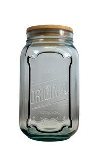Банка с крышкой MADERA ORIGINAL 22х12,5 см, 1.9л прозрачный 5630T VIDRIOS SAN MIGUEL