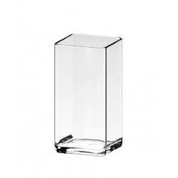 Ваза QUADRO 10х10 см h 20 см прозрачный mzN053 MAZHURA