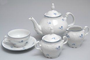 Чайний сервіз (низ.чаш.155) 17пр./6п. Bernadotte 00000004811 THUN